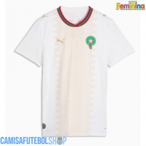 Camisa de time de futebol Marrocos Replicas 2º Equipamento Feminina Mundo 2026 Manga Curta